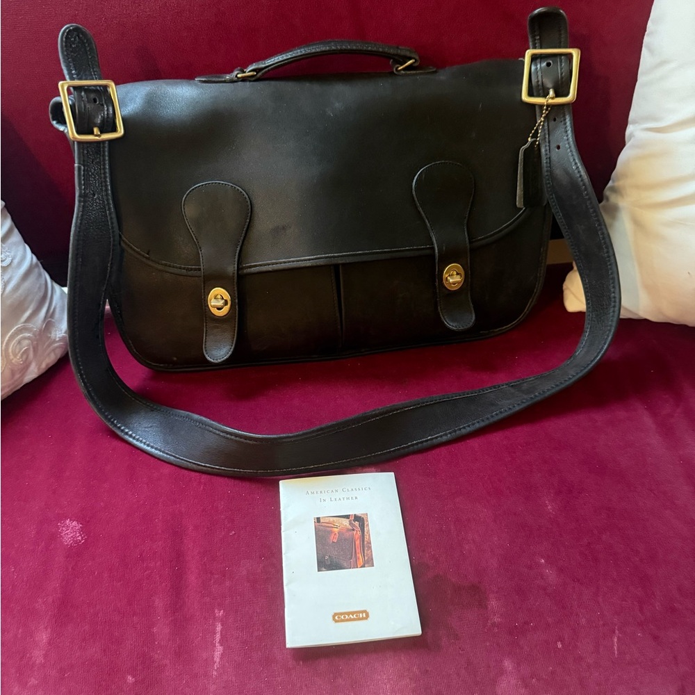COACH vintage 9800 CARRIER briefcase 🔥